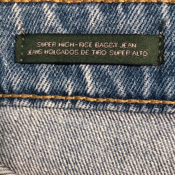 Wild Fable Super High Rise Baggy Distressed Jeans - Picture 6 of 16